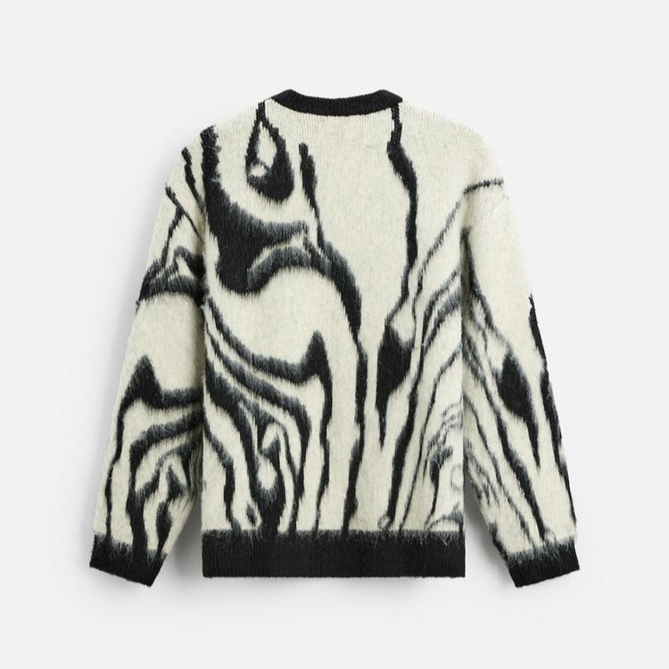 Skwaky | Abstract Jacquard Sweater