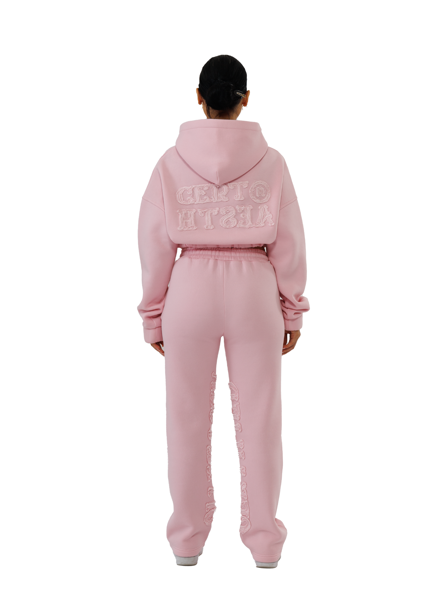 C/A ZIP-HOODIE ROSA WOMAN