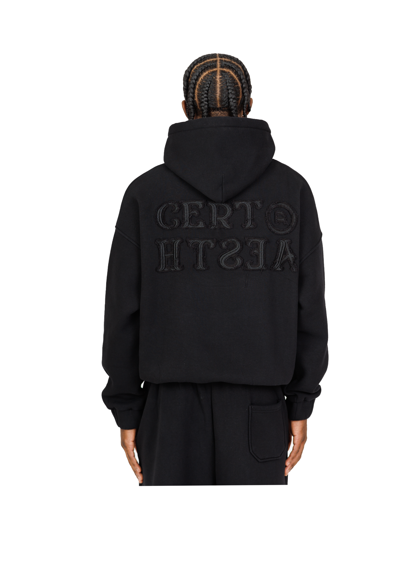 C/A HOODIE BLACK