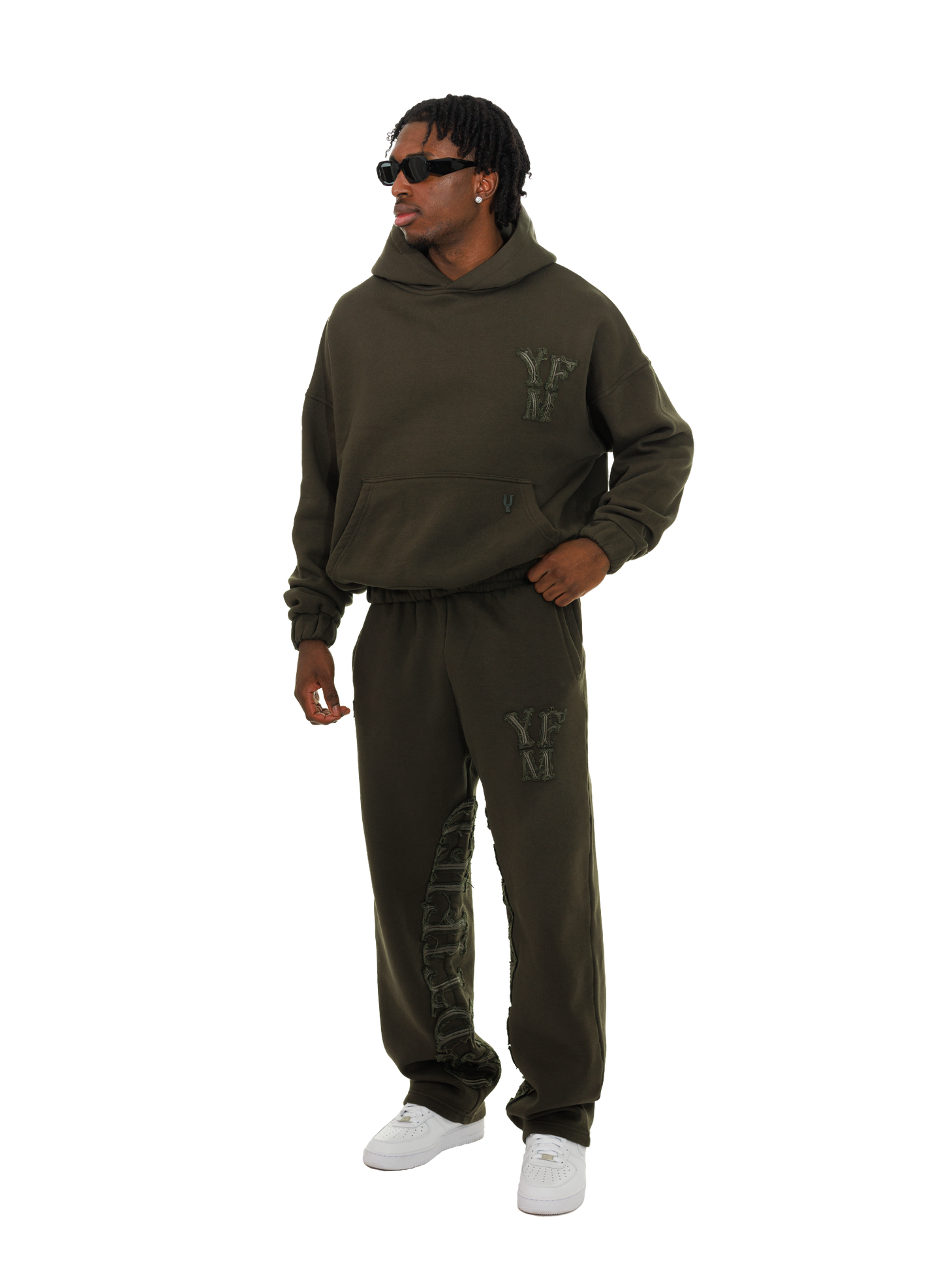 C/A PANTS DARK GREEN V2