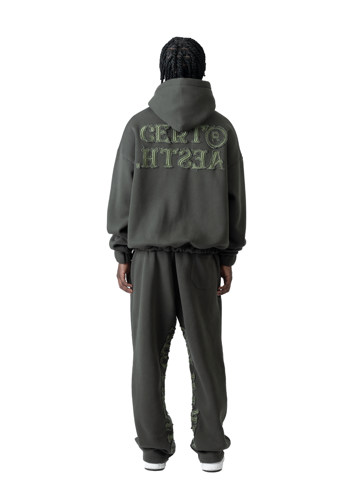 C/A PANTS DARK GREEN