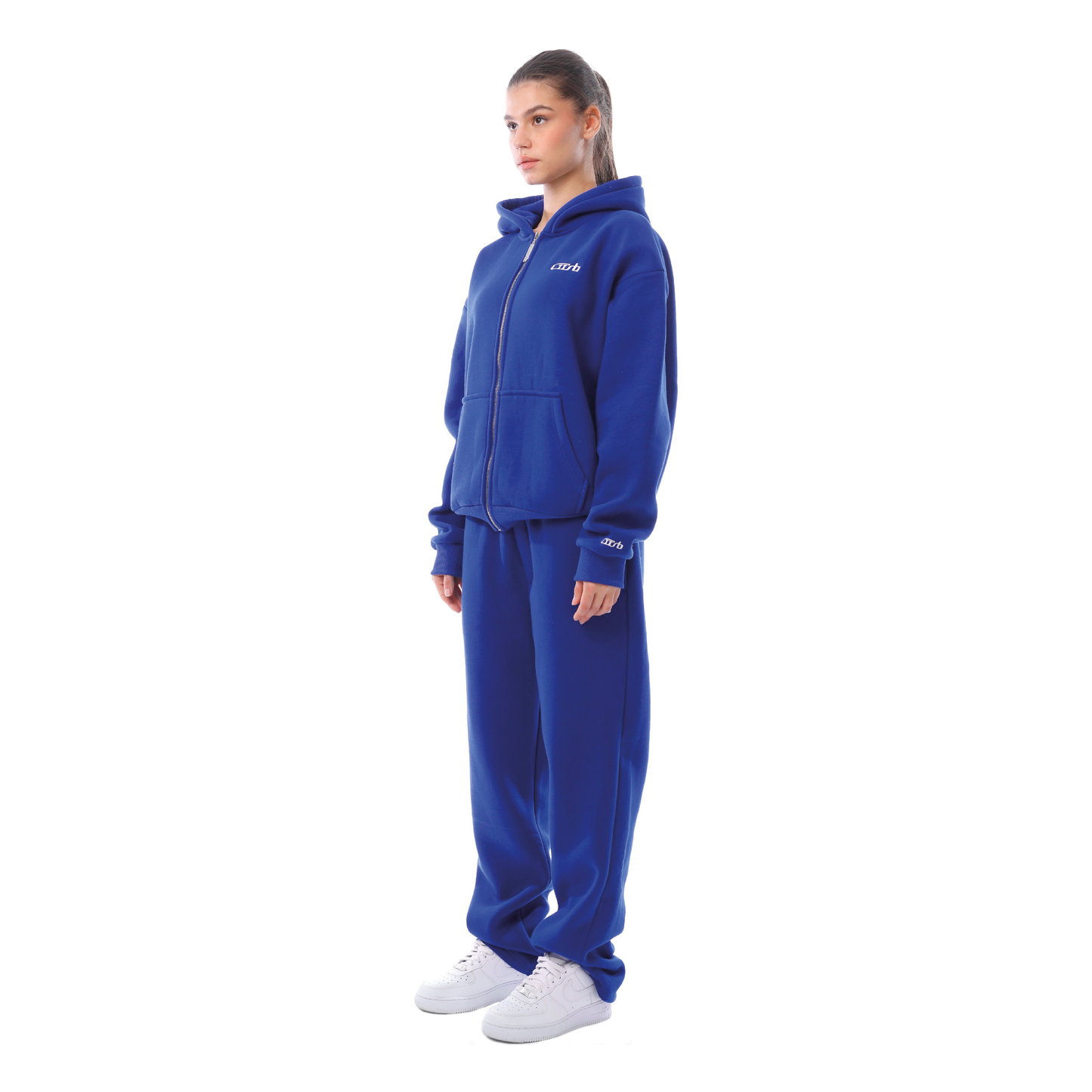 OPEN LEG JOGGER ROYALE BLUE