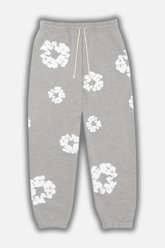 Denim Tears The Cotton Wreath Sweatpants 'grey'