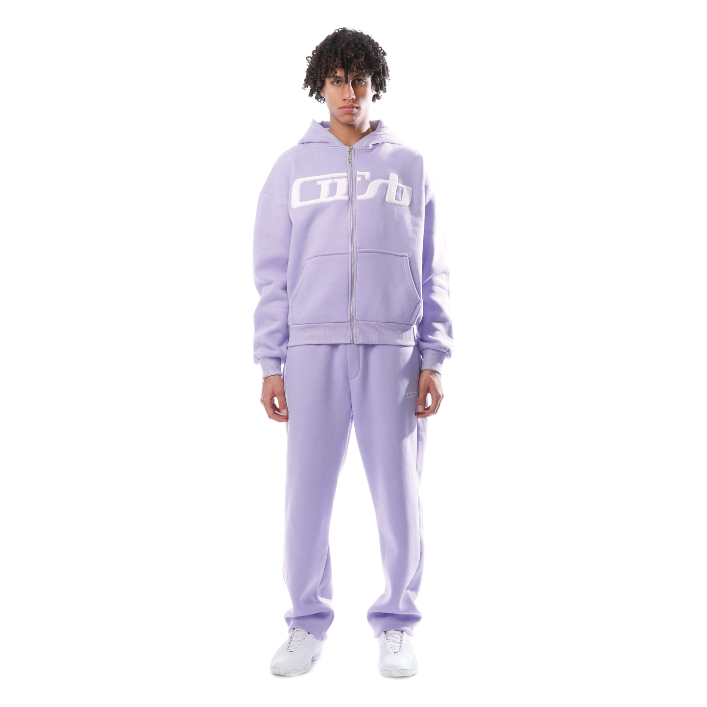 FROTTEE ZIP-UP LAVENDEL