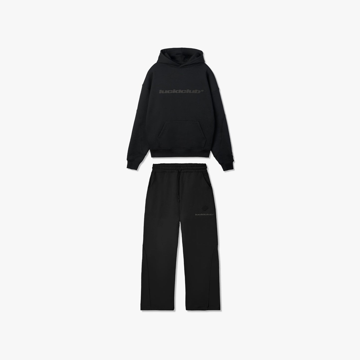 Logo Tracksuit-Bundle "Pure Black"