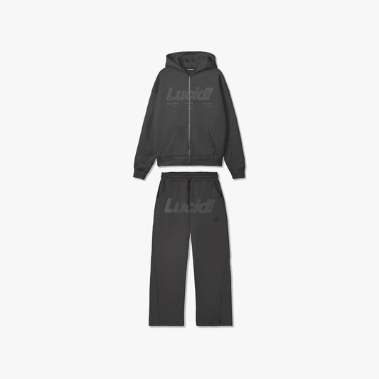 Lucid! Tracksuit-Bundle "Midnight Grey"