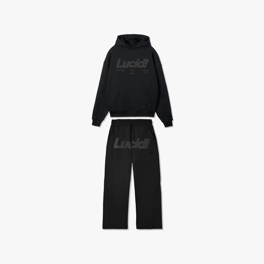 Lucid! Tracksuit-Bundle Black/Black