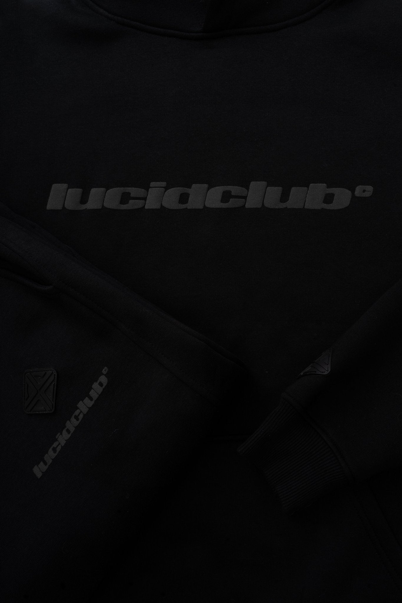 Logo Hoodie "Pure Black"