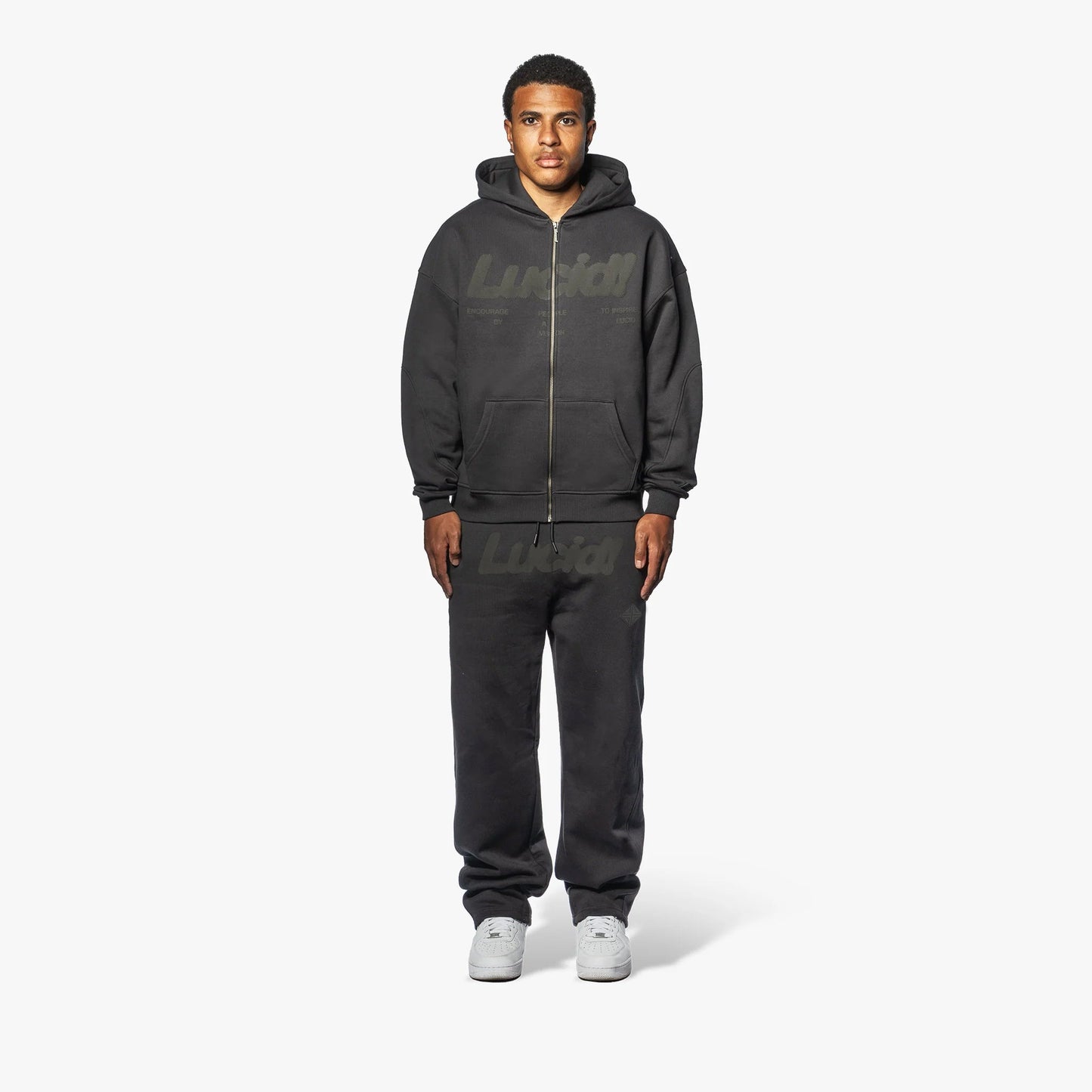 Lucid! Tracksuit-Bundle "Midnight Grey"