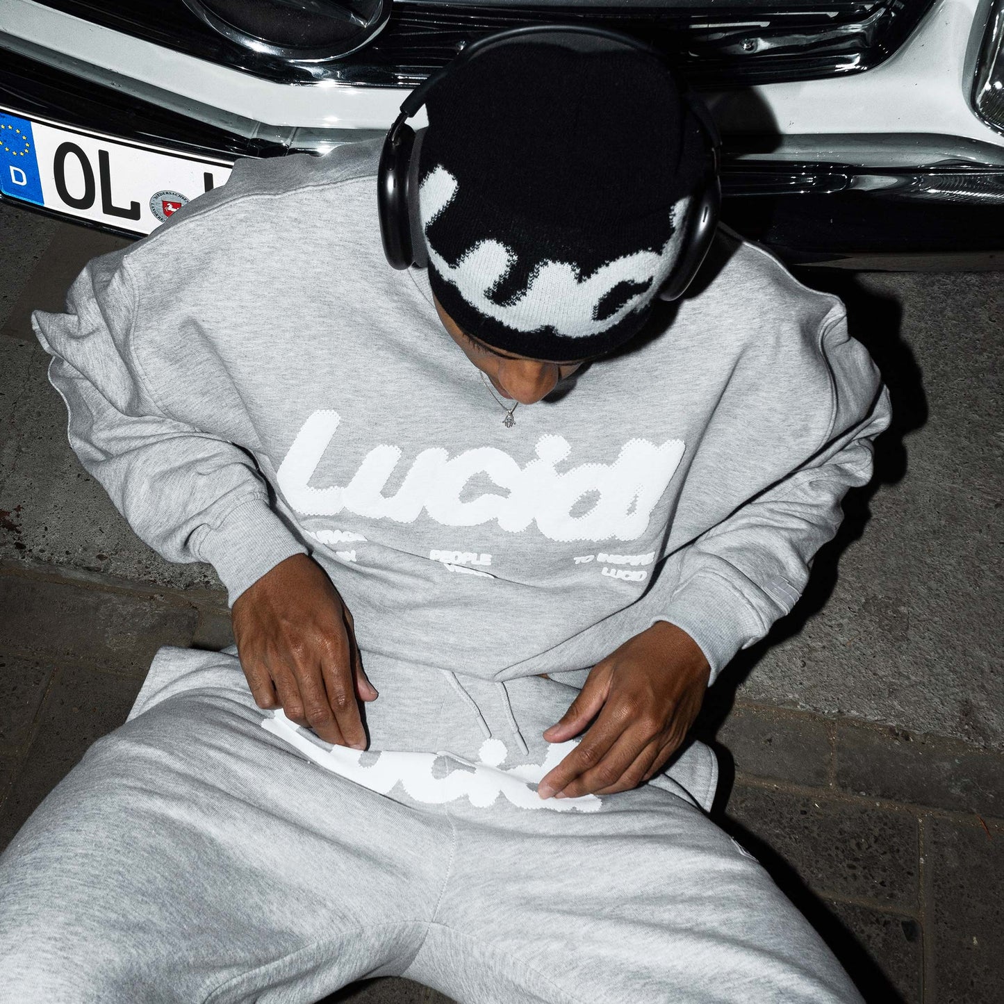 Lucid! Sweatpants "Heather Grey"