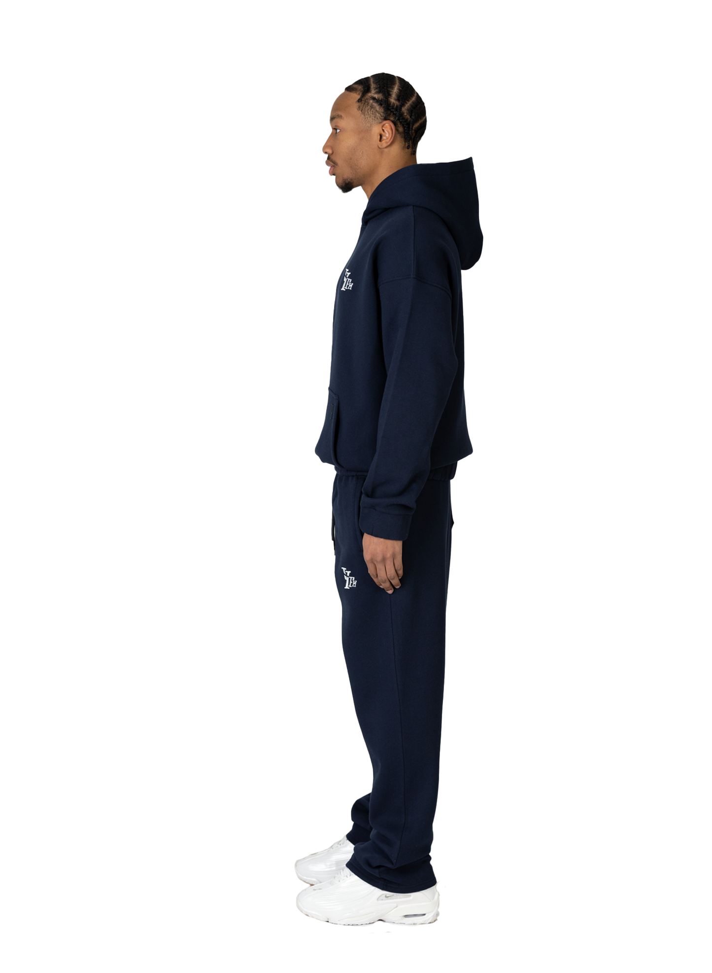 BASIC HOODIE NAVY BLUE