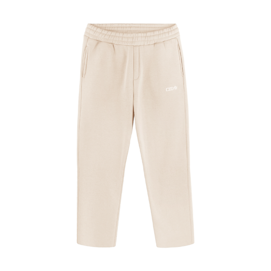 OPEN LEG JOGGER CREAM