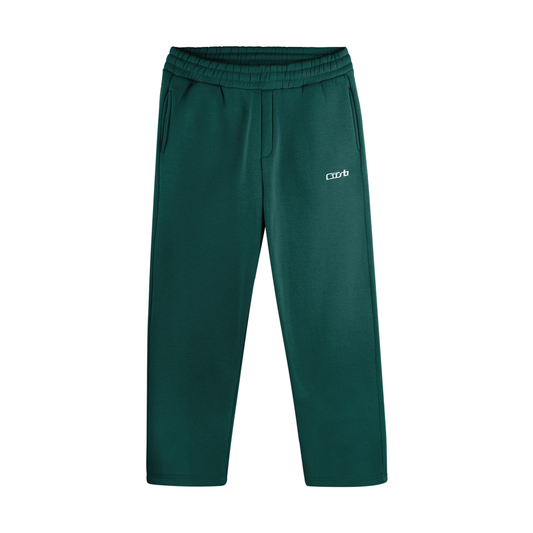 OPEN LEG JOGGER DARK GREEN