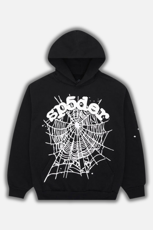 Sp5der OG Web Hoodie 'Black'